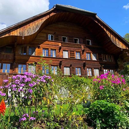 Swiss Mountain-Valley View Lodge Erlenbach im Simmental Exteriör bild
