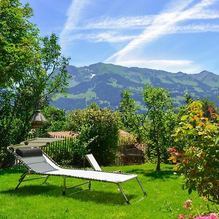 Swiss Mountain-Valley View Lodge Erlenbach im Simmental Exteriör bild