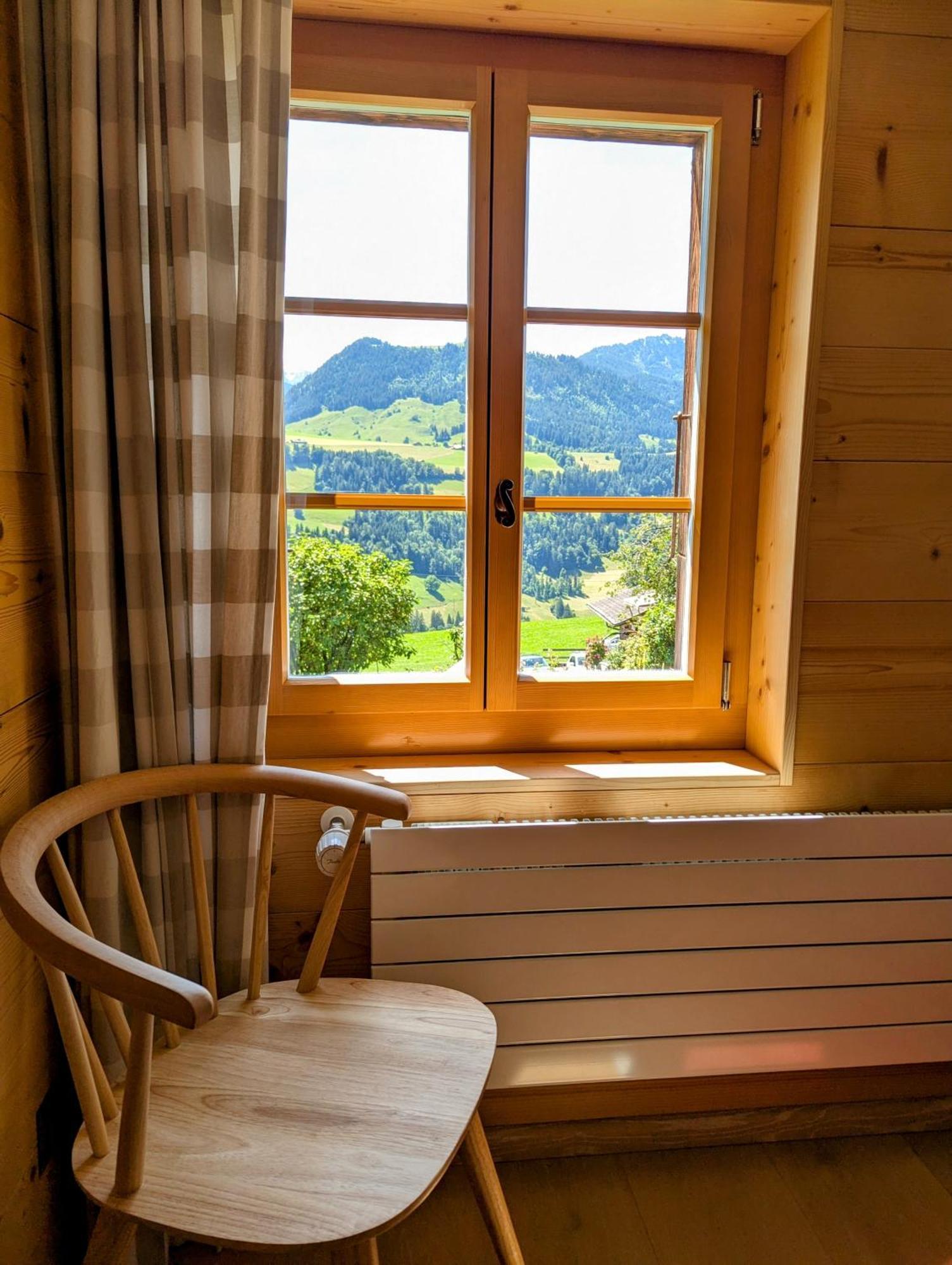 Swiss Mountain-Valley View Lodge Erlenbach im Simmental Exteriör bild