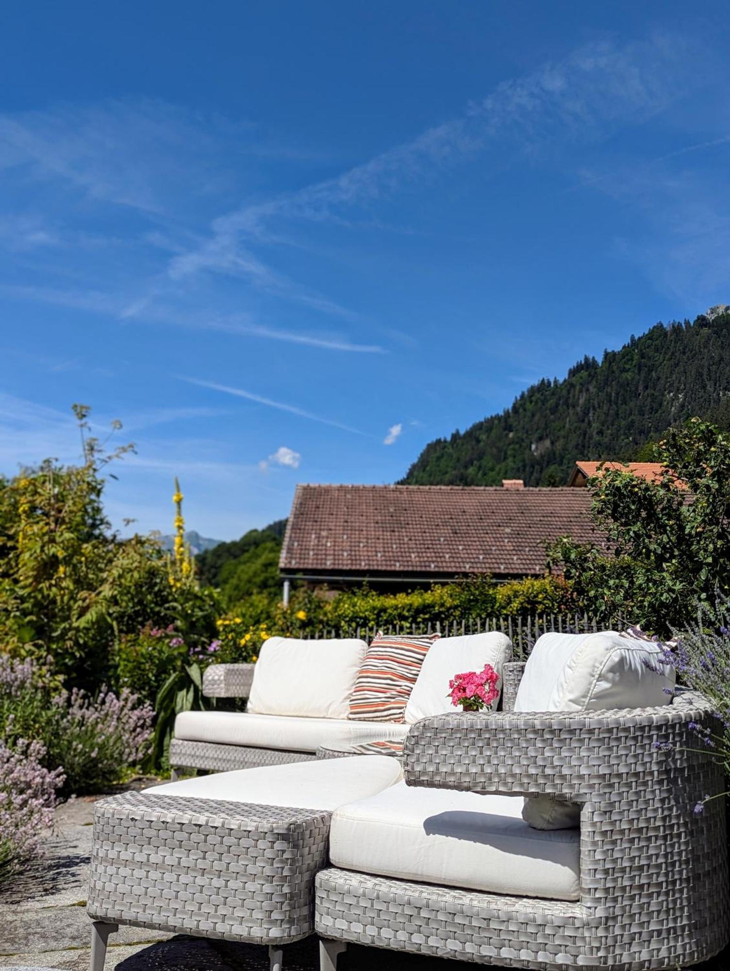 Swiss Mountain-Valley View Lodge Erlenbach im Simmental Exteriör bild