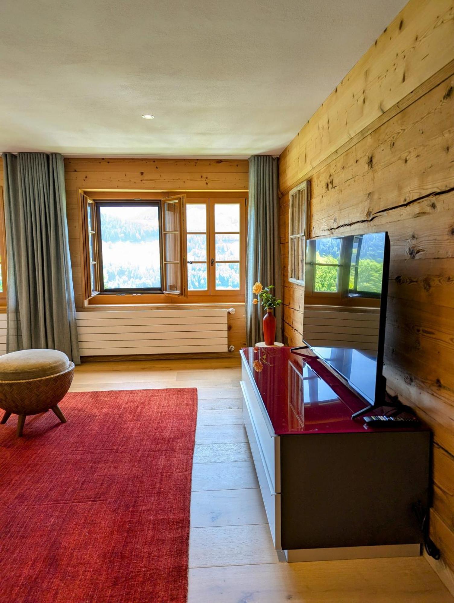 Swiss Mountain-Valley View Lodge Erlenbach im Simmental Exteriör bild